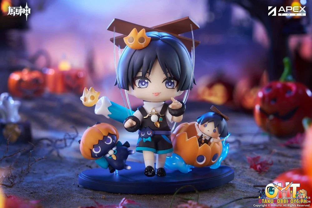 APEX TOYS Genshin Impact Wanderer: Twilight Whimsy Chibi Figure w/ BONUS