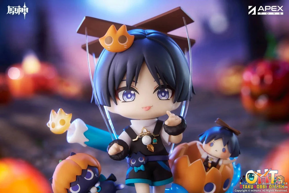 APEX TOYS Genshin Impact Wanderer: Twilight Whimsy Chibi Figure w/ BONUS