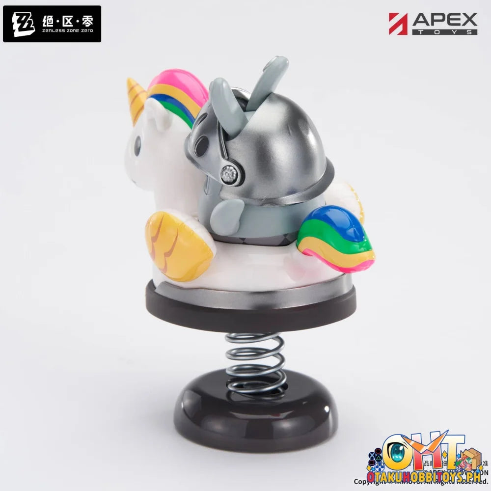 APEX TOYS Zenless Zone Zero Bangboo Knightboo Chibi Happy Shake