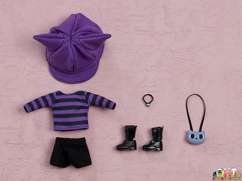 Nendoroid Doll Outfit Set: Cat-Themed Outfit (Gray/Purple)