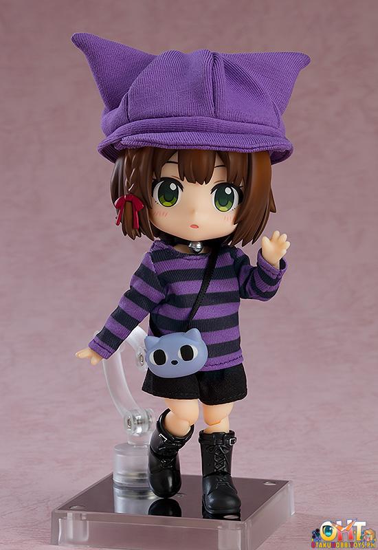 Nendoroid Doll Outfit Set: Cat-Themed Outfit (Gray/Purple)
