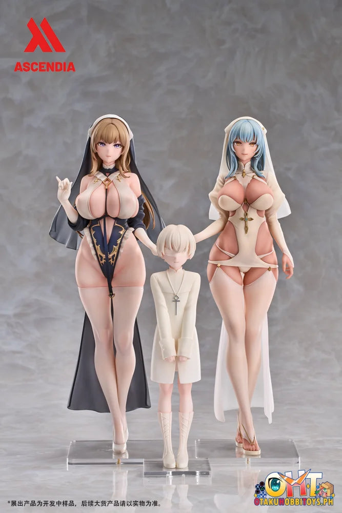 ASCENDIA 1/6 Lily Nun & Emily Nurse illustration by Chowbie SET Scale Figure
