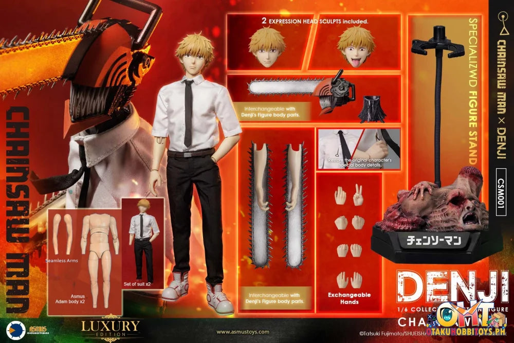ASMUS TOYS 1/6 Chainsaw Man Denji Luxury Edition Scale Figure