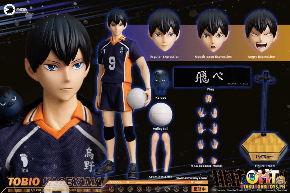 ASMUS TOYS 1/6 Haikyuu!! Tobio Kageyama Standard Version HQ02 Scale Figure