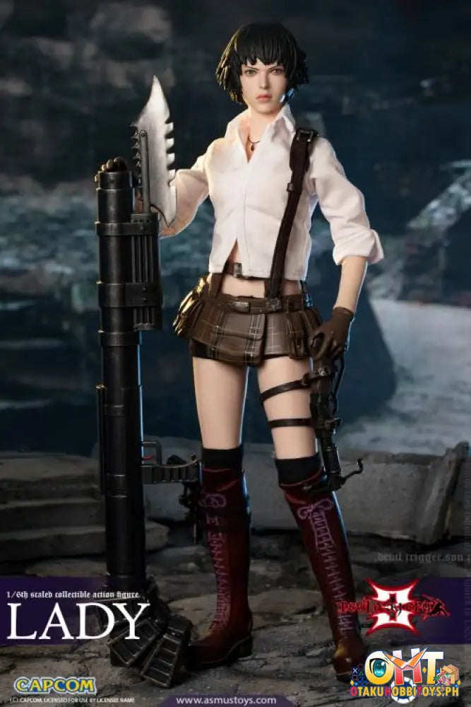 Asmus Toys Devil May Cry 3 1/6 Lady Dmc302 Articulated Figure