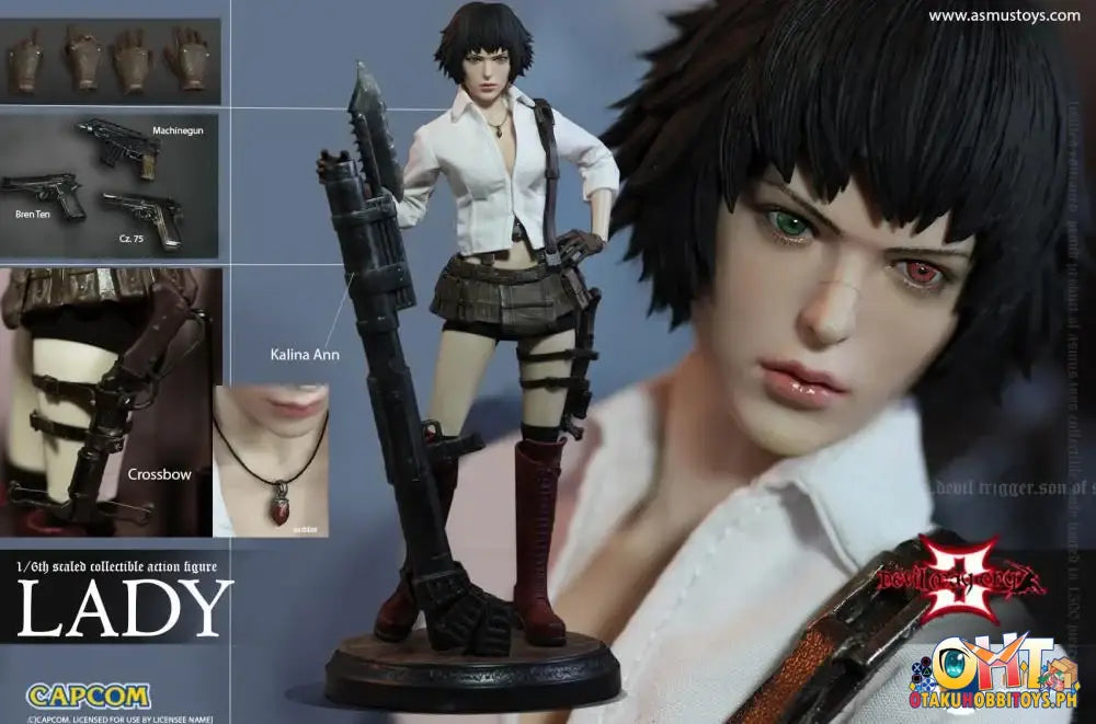 Asmus Toys Devil May Cry 3 1/6 Lady Dmc302 Articulated Figure