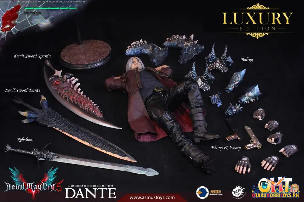 Asmus Toys Devil May Cry 5 1/6 Dante Luxury Edition Dmc502Lux 2.0 Articulated Figure