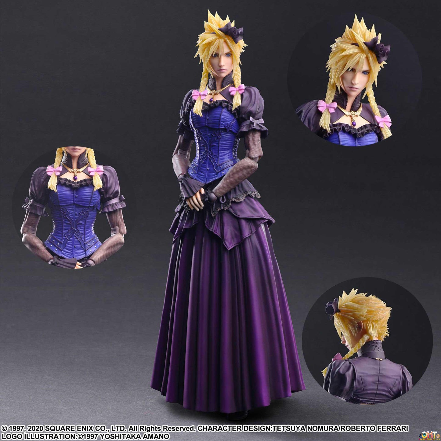 Play Arts Kai Action Figure Final Fantasy® VII Remake Cloud Strife Dress Ver.