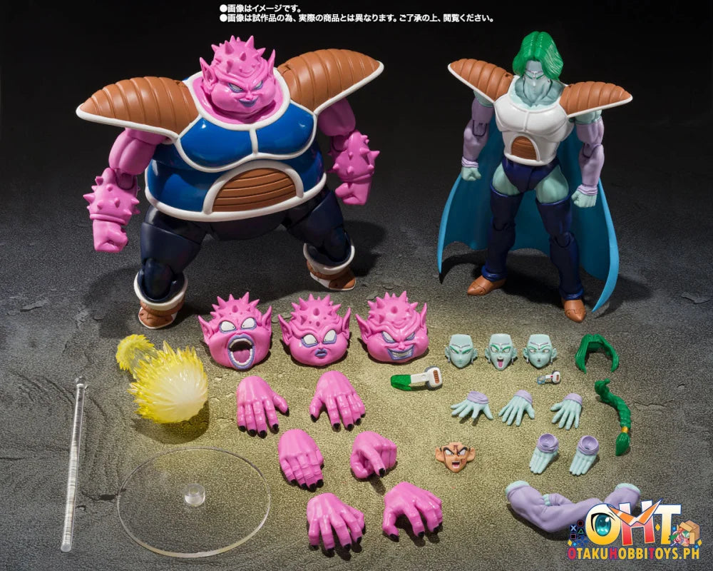 Bandai Dragon Ball S.H.Figuarts DODORIA & ZARBON -BARDOCK THE FATHER OF GOKU Articulated Figure