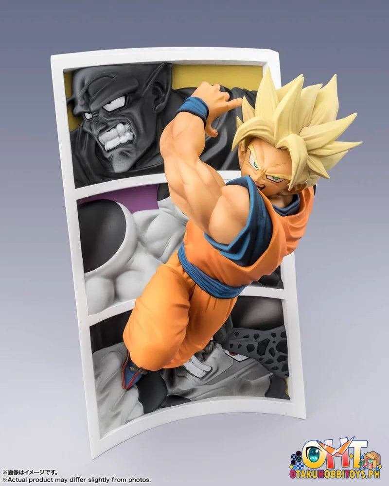 Bandai Dragon Ball Z FiguartsZERO SUPER SAIYAN SON GOKU -Trail of Battles- Scale Figure