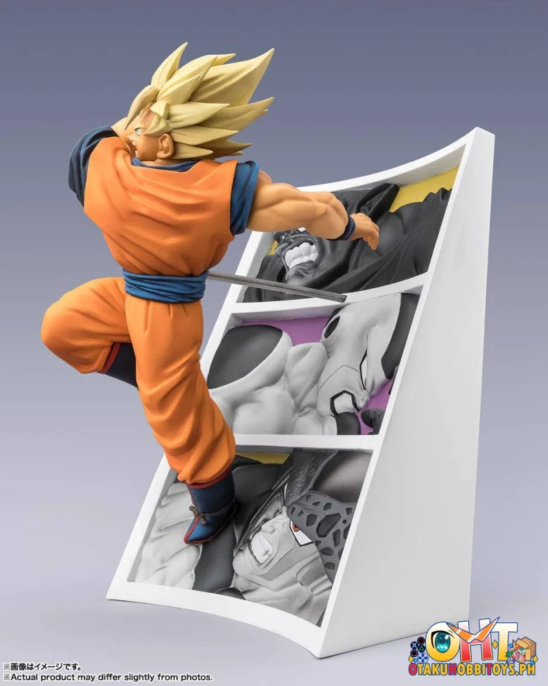 Bandai Dragon Ball Z FiguartsZERO SUPER SAIYAN SON GOKU -Trail of Battles- Scale Figure