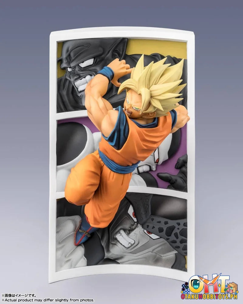 Bandai Dragon Ball Z FiguartsZERO SUPER SAIYAN SON GOKU -Trail of Battles- Scale Figure