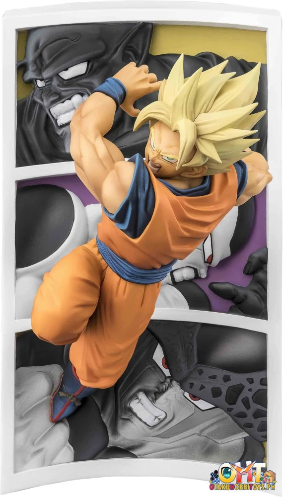 Bandai Dragon Ball Z FiguartsZERO SUPER SAIYAN SON GOKU -Trail of Battles- Scale Figure