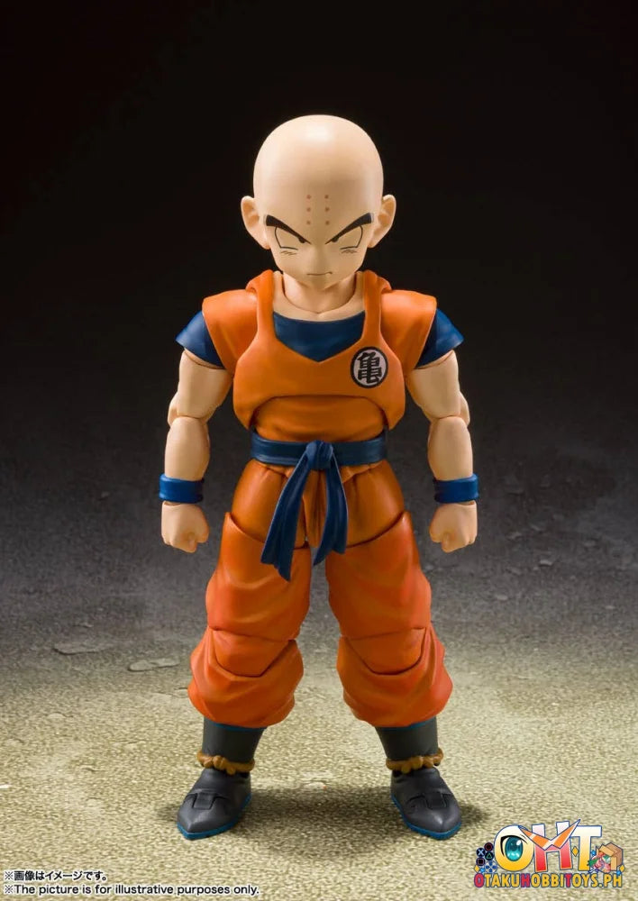 Bandai Dragon Ball Z S.H.Figuarts KRILLIN -EARTH’S STRONGEST MAN- Articulated Figure