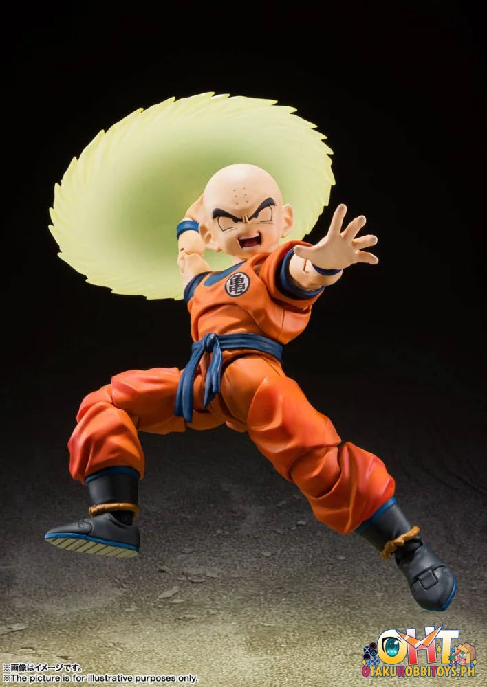 Bandai Dragon Ball Z S.H.Figuarts KRILLIN -EARTH’S STRONGEST MAN- Articulated Figure
