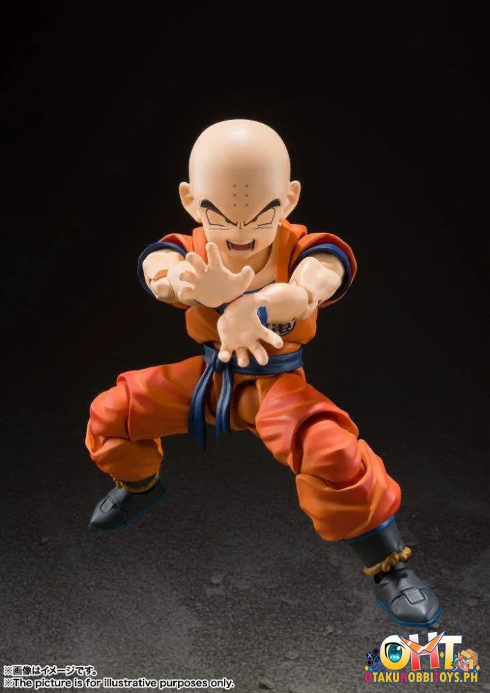 Bandai Dragon Ball Z S.H.Figuarts KRILLIN -EARTH’S STRONGEST MAN- Articulated Figure