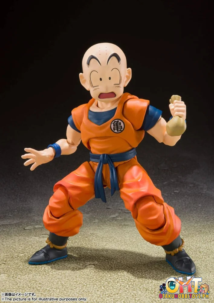 Bandai Dragon Ball Z S.H.Figuarts KRILLIN -EARTH’S STRONGEST MAN- Articulated Figure