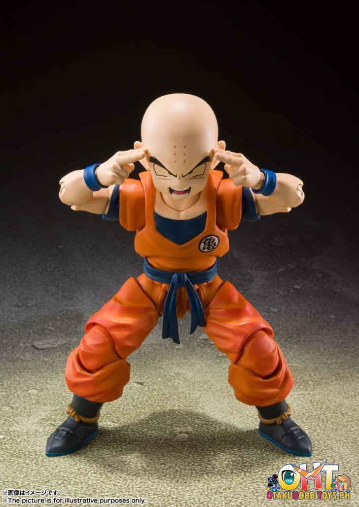 Bandai Dragon Ball Z S.H.Figuarts KRILLIN -EARTH’S STRONGEST MAN- Articulated Figure
