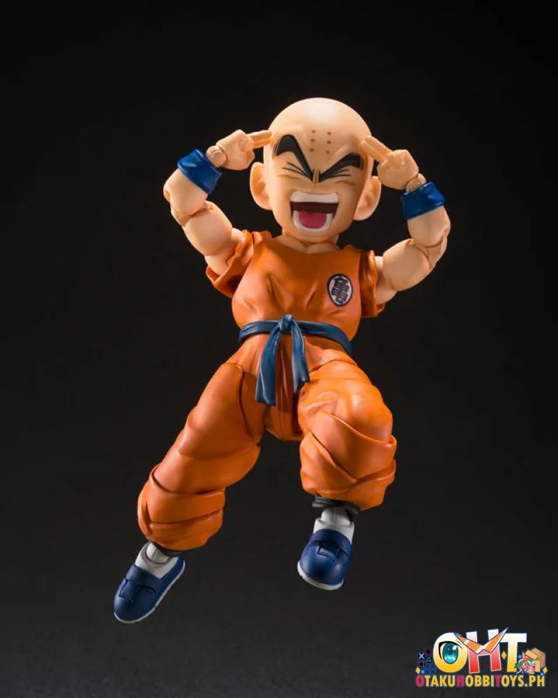 Bandai Dragon Ball Z S.H.Figuarts KRILLIN -SON GOKU’S BEST FRIEND Articulated Figure