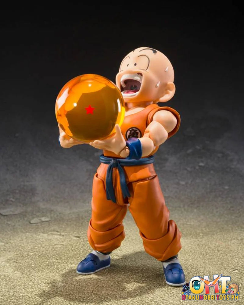Bandai Dragon Ball Z S.H.Figuarts KRILLIN -SON GOKU’S BEST FRIEND Articulated Figure
