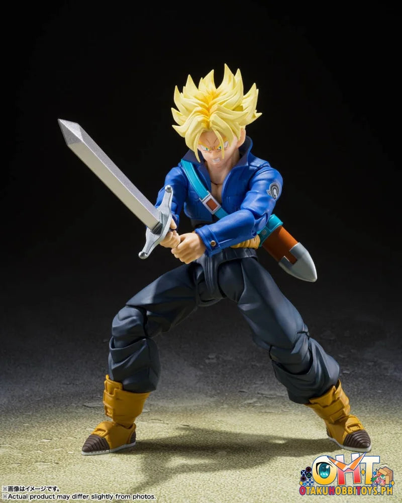 Bandai Dragon Ball Z S.H.Figuarts SUPER SAIYAN TRUNKS THE BOY FROM THE FUTURE Articulated Figure