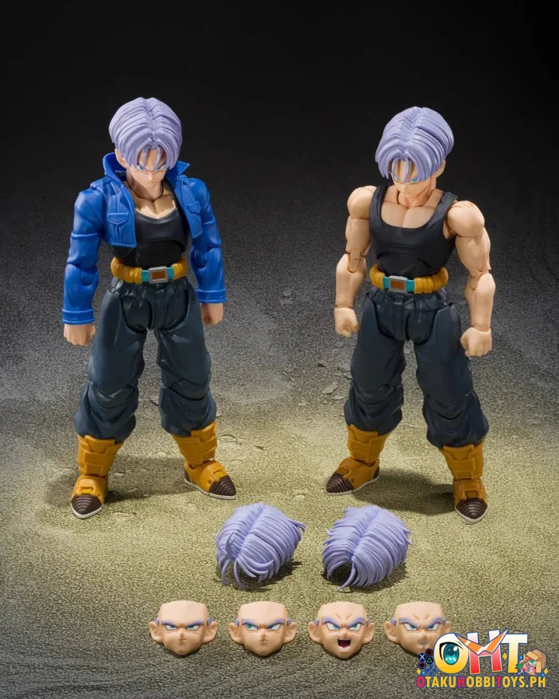 Bandai Dragon Ball Z S.h.figuarts Trunks (Group BASE Ver.b Limited Edition) - Articulated Figure