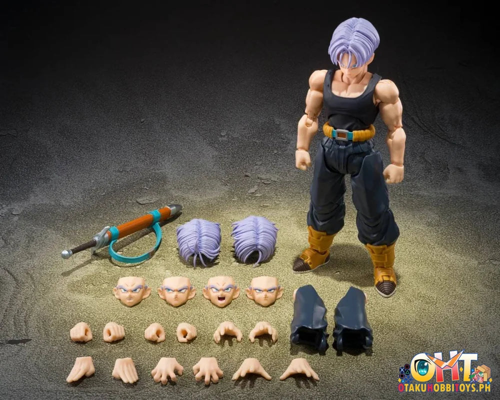 Bandai Dragon Ball Z S.h.figuarts Trunks (Group BASE Ver.b Limited Edition) - Articulated Figure