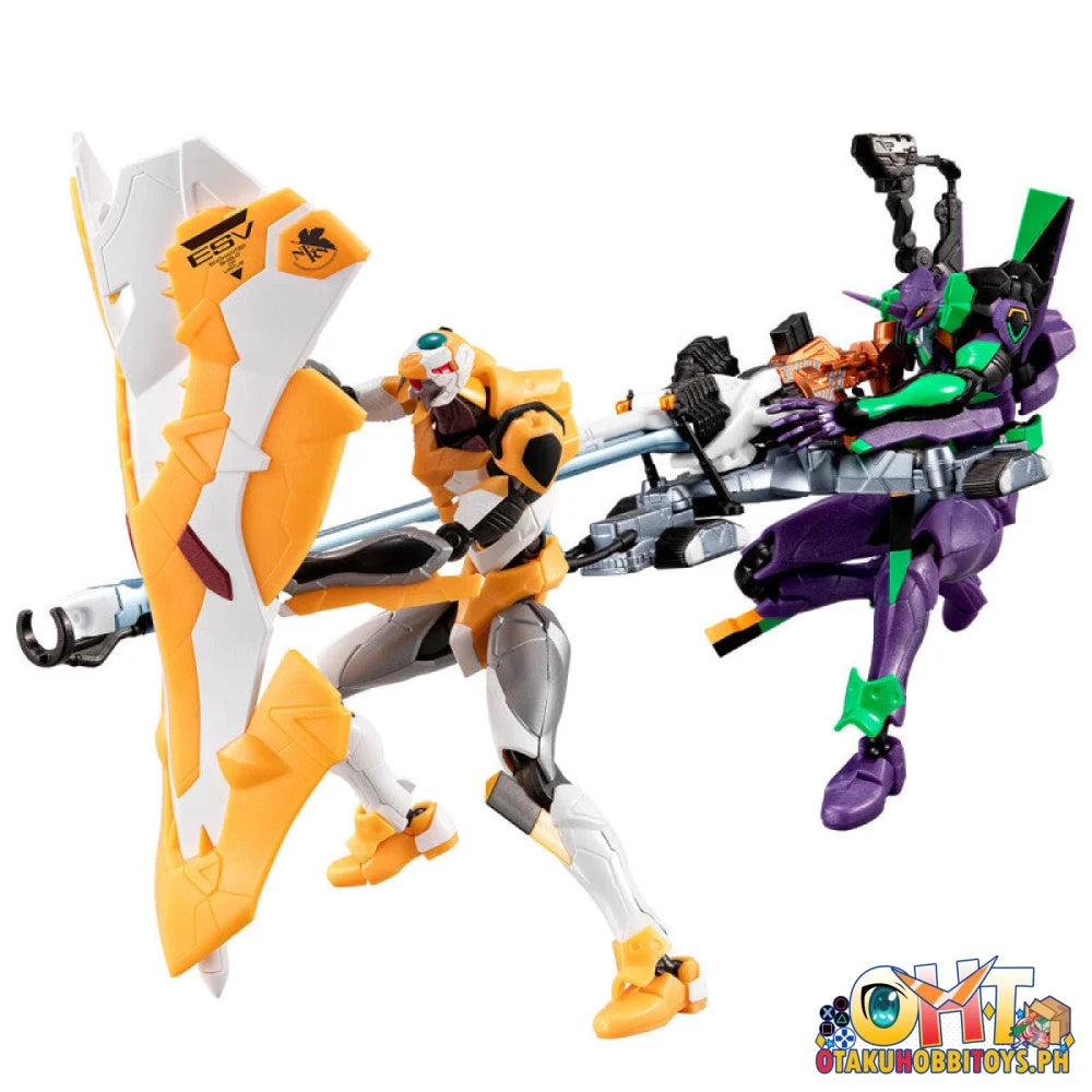 Bandai Eva-Frame-Dx: Evangelion New Theatrical Edition Operation Yashima Set (Metalic Ver.) W/O Gum