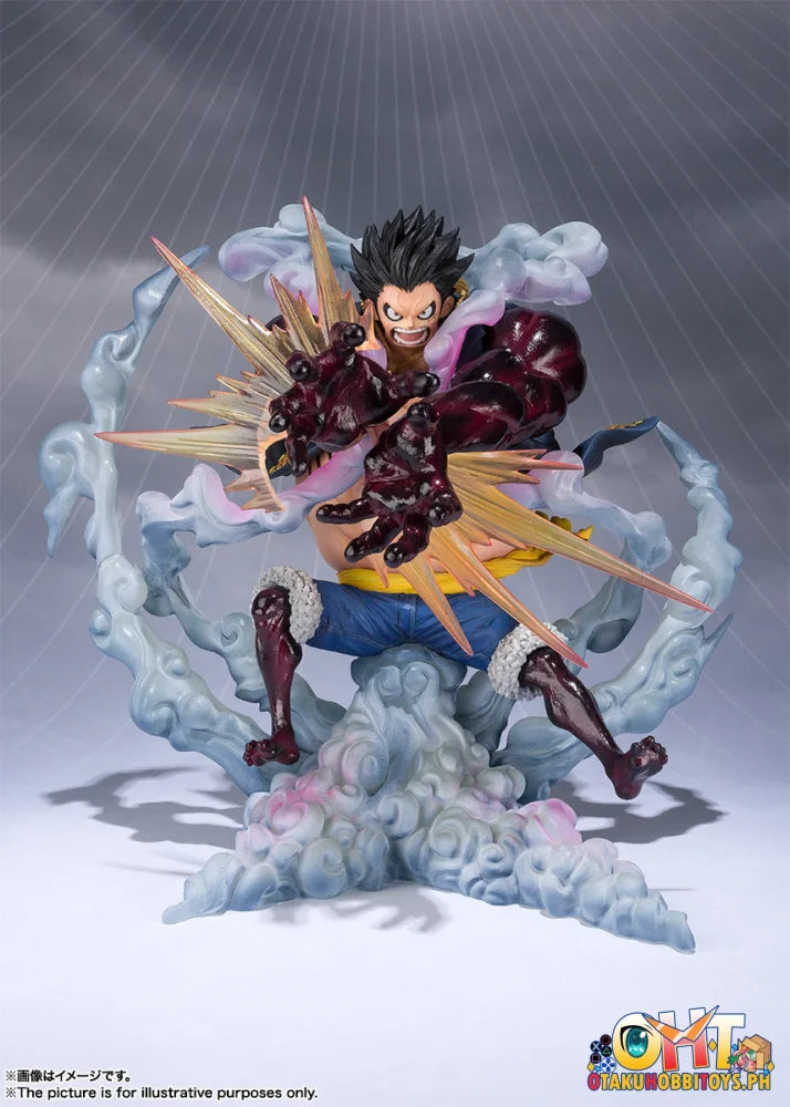 Bandai FiguartsZERO [EXTRA BATTLE] Monkey · D · Luffy Gear 4 - Leo · Bazooka - Scale Figure
