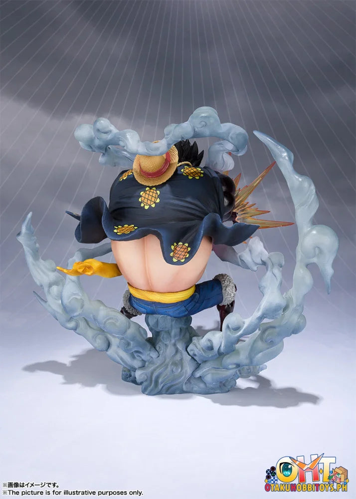 Bandai FiguartsZERO [EXTRA BATTLE] Monkey · D · Luffy Gear 4 - Leo · Bazooka - Scale Figure