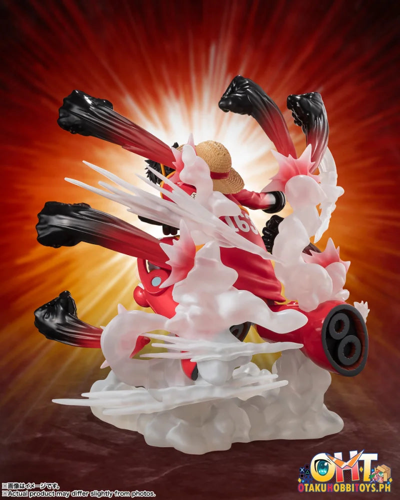 Bandai Figuartszero [Extra Battle] Monkey.d.luffy -Gum-Gum Hawk Gatling- Scale Figure