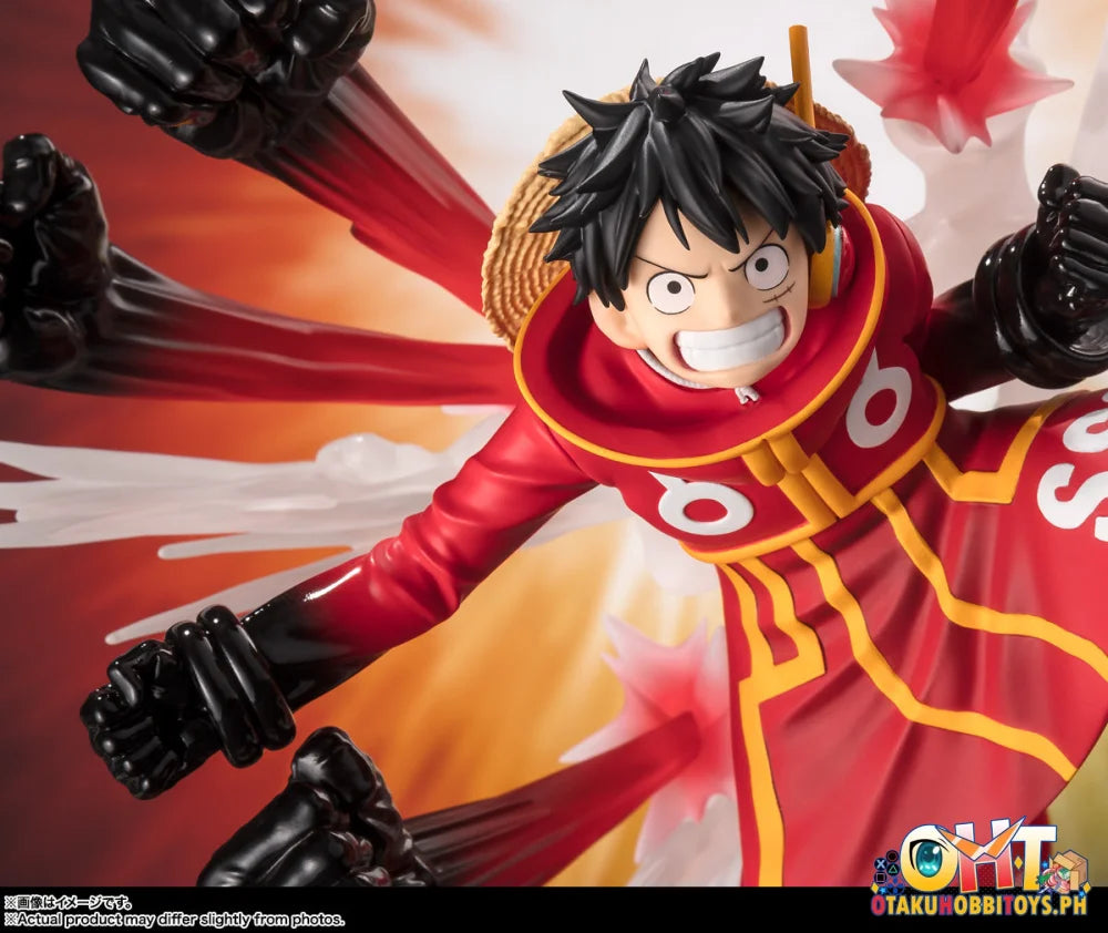 Bandai Figuartszero [Extra Battle] Monkey.d.luffy -Gum-Gum Hawk Gatling- Scale Figure