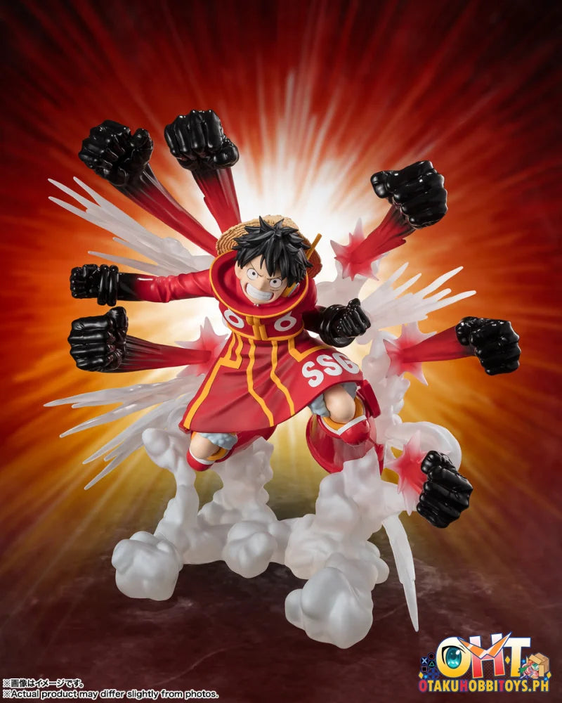 Bandai Figuartszero [Extra Battle] Monkey.d.luffy -Gum-Gum Hawk Gatling- Scale Figure