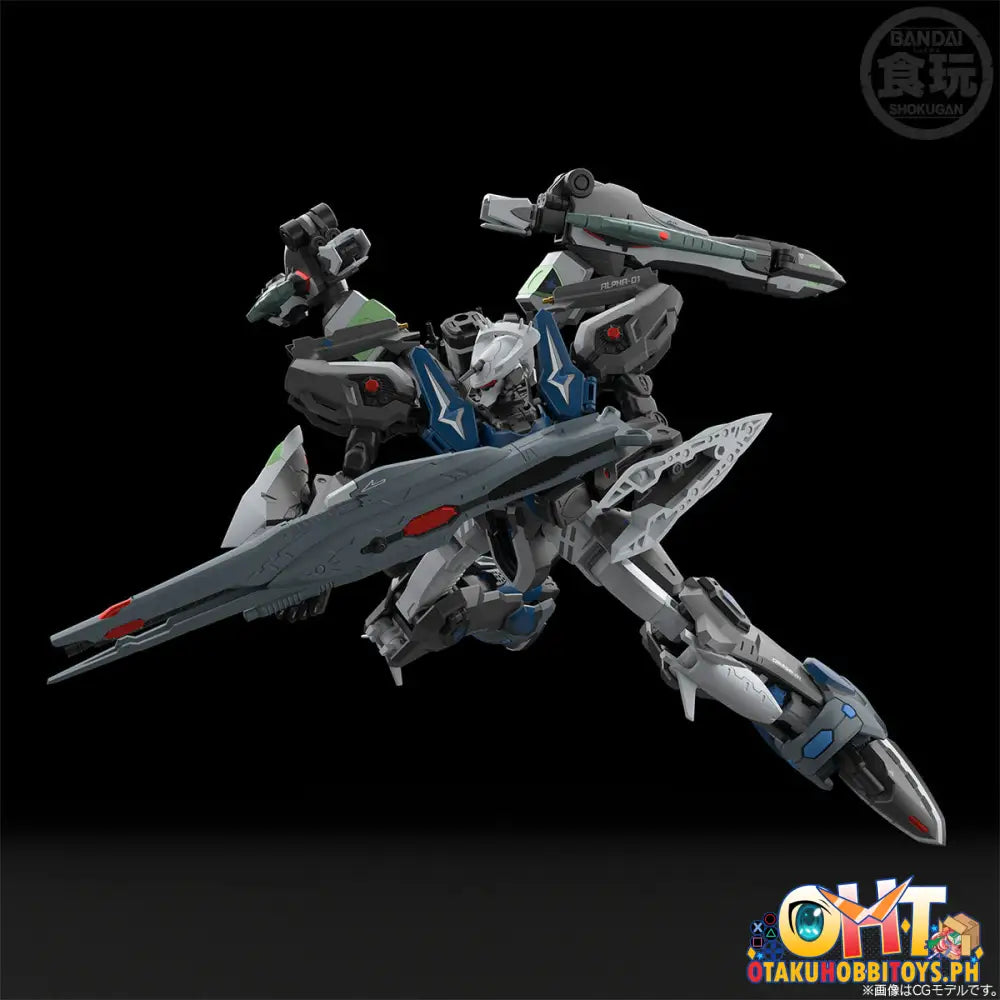 Bandai Genesis Of Aquarion Smp [Shokugan Modeling Project] Assault Type Aquarion W/O Gum Shokugan