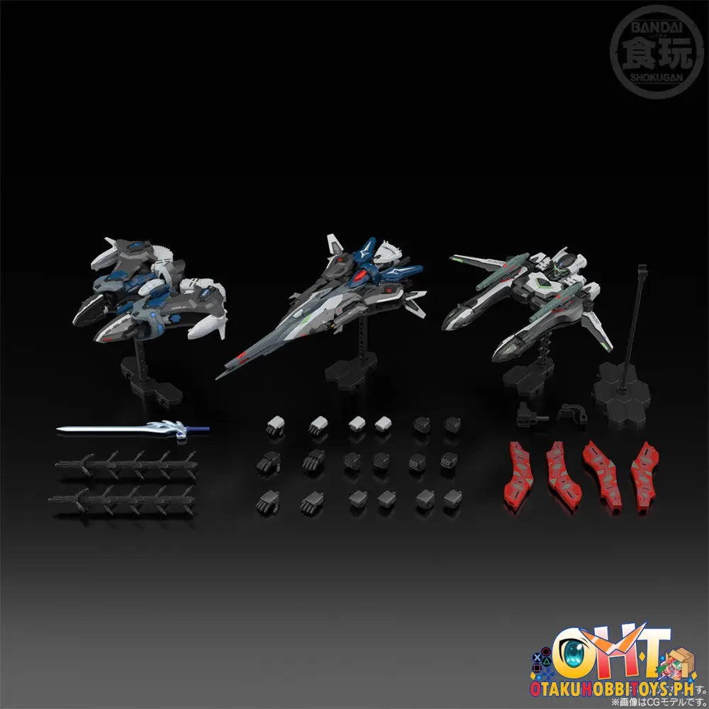 Bandai Genesis Of Aquarion Smp [Shokugan Modeling Project] Assault Type Aquarion W/O Gum Shokugan