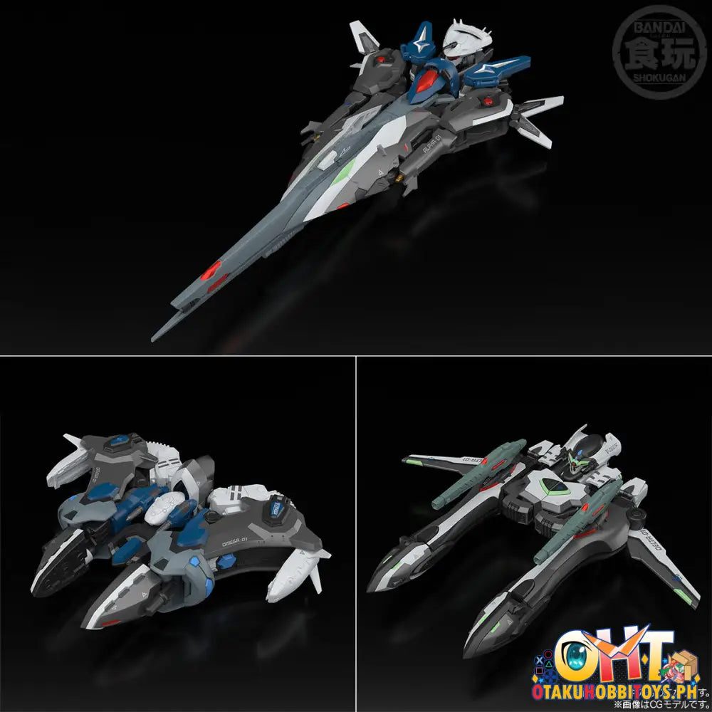 Bandai Genesis Of Aquarion Smp [Shokugan Modeling Project] Assault Type Aquarion W/O Gum Shokugan