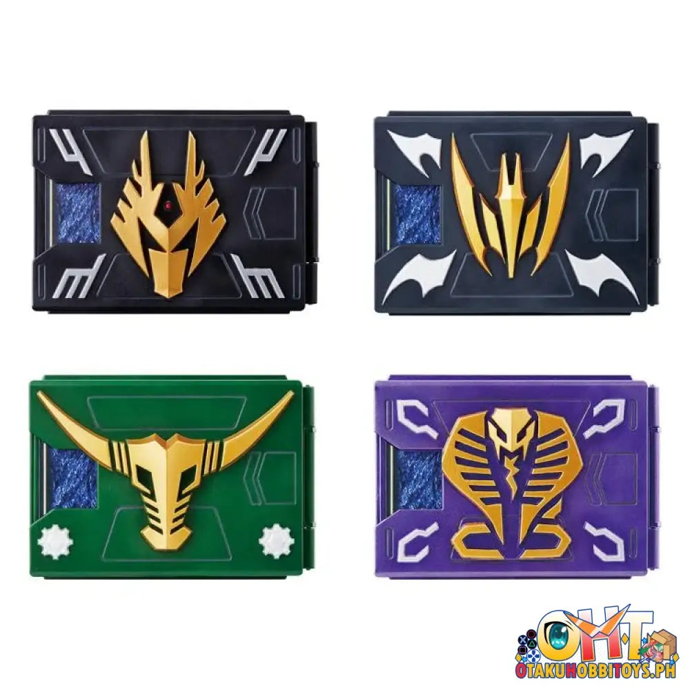 Bandai Kamen Rider Ryuki Complete Selection Modification V Buckle 4 Riders Set