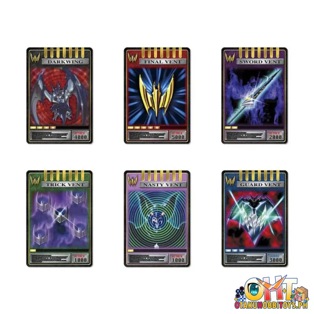 Bandai Kamen Rider Ryuki Complete Selection Modification V Buckle 4 Riders Set