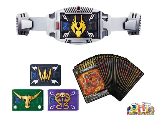 Bandai Kamen Rider Ryuki Complete Selection Modification V Buckle 4 Riders Set