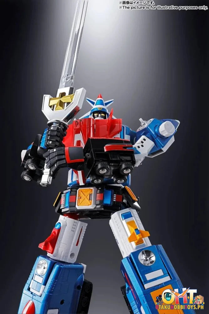 Bandai Kikou Kantai Dairaga XV SOUL OF CHOGOKIN GX-88 VOLTRON VEHICLE FORCE DAIRUGGER - Articulated Figure