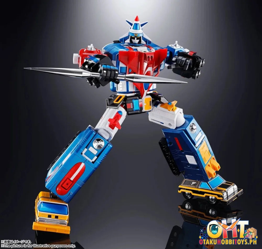 Bandai Kikou Kantai Dairaga XV SOUL OF CHOGOKIN GX-88 VOLTRON VEHICLE FORCE DAIRUGGER - Articulated Figure