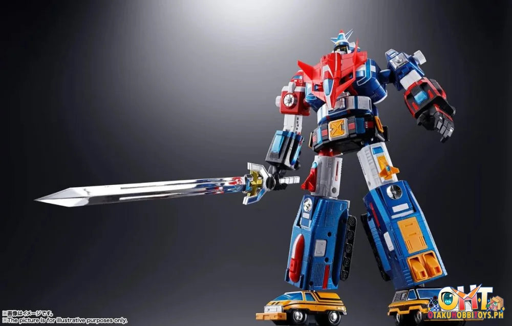 Bandai Kikou Kantai Dairaga XV SOUL OF CHOGOKIN GX-88 VOLTRON VEHICLE FORCE DAIRUGGER - Articulated Figure