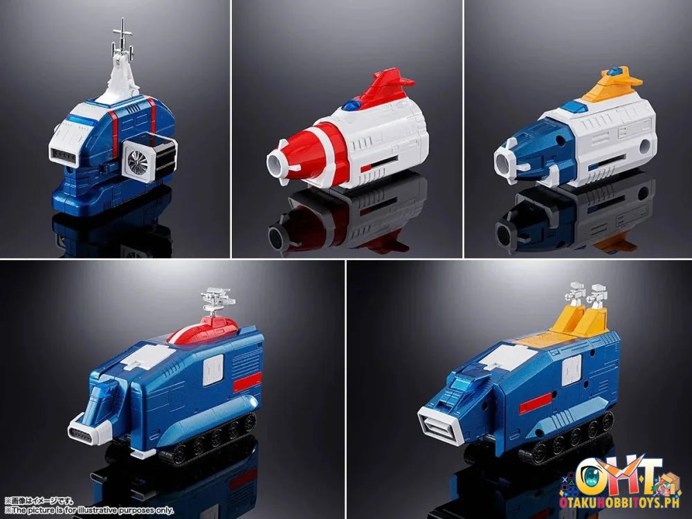 Bandai Kikou Kantai Dairaga XV SOUL OF CHOGOKIN GX-88 VOLTRON VEHICLE FORCE DAIRUGGER - Articulated Figure