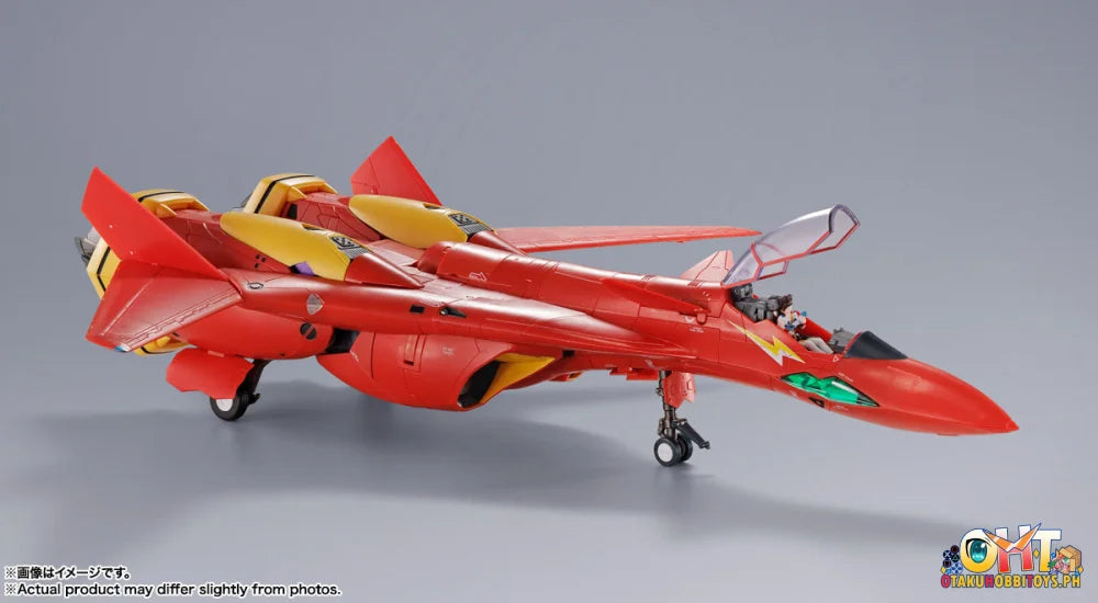 Bandai Macross Dx Chogokin Vf-19 Custom Fire Valkyrie Articulated Figure