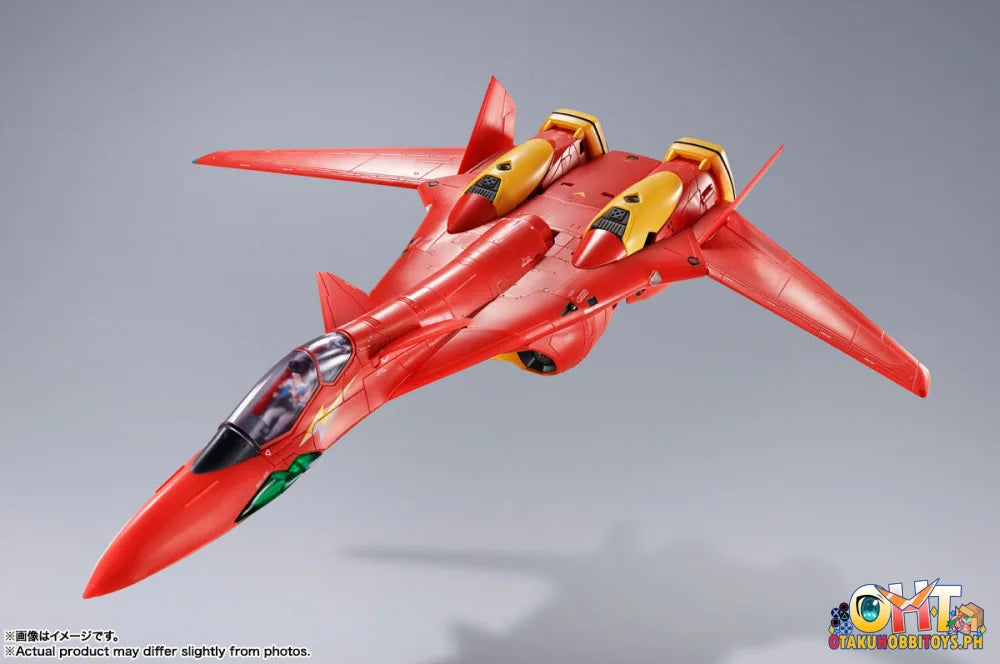 Bandai Macross Dx Chogokin Vf-19 Custom Fire Valkyrie Articulated Figure