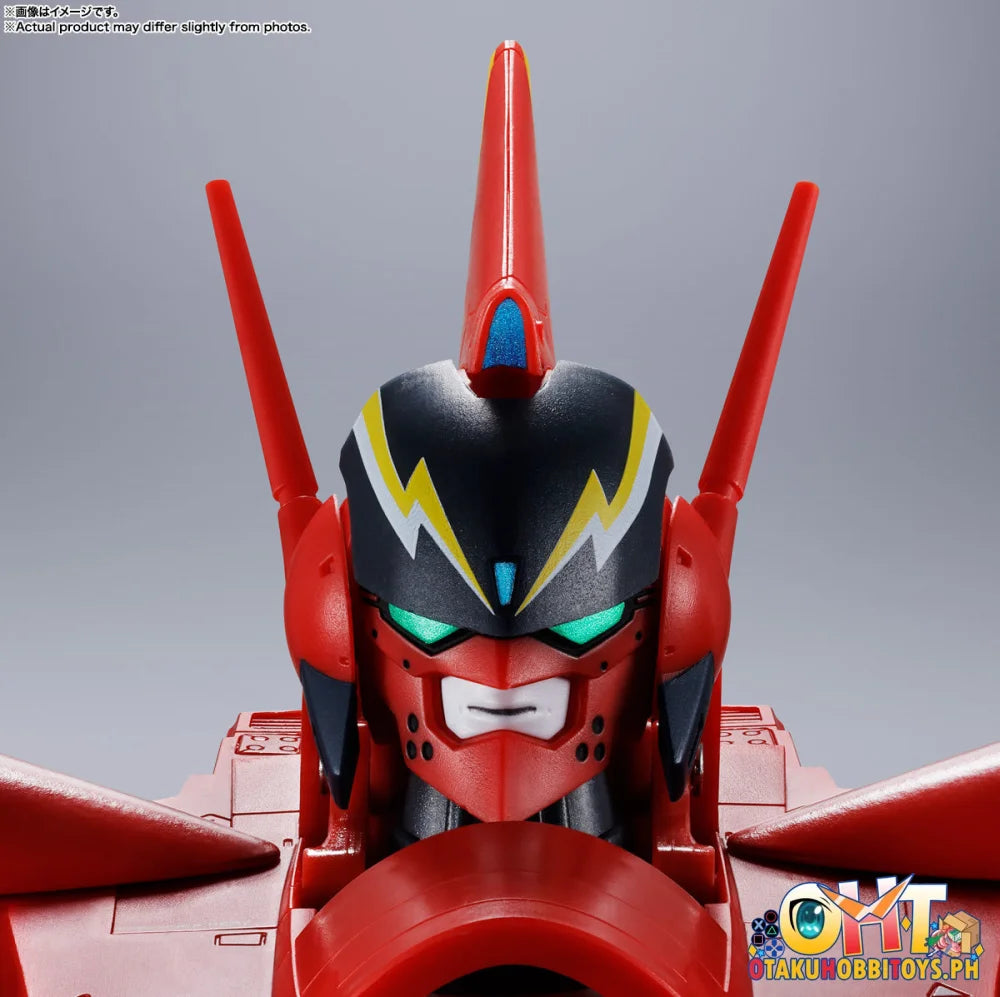 Bandai Macross Dx Chogokin Vf-19 Custom Fire Valkyrie Articulated Figure