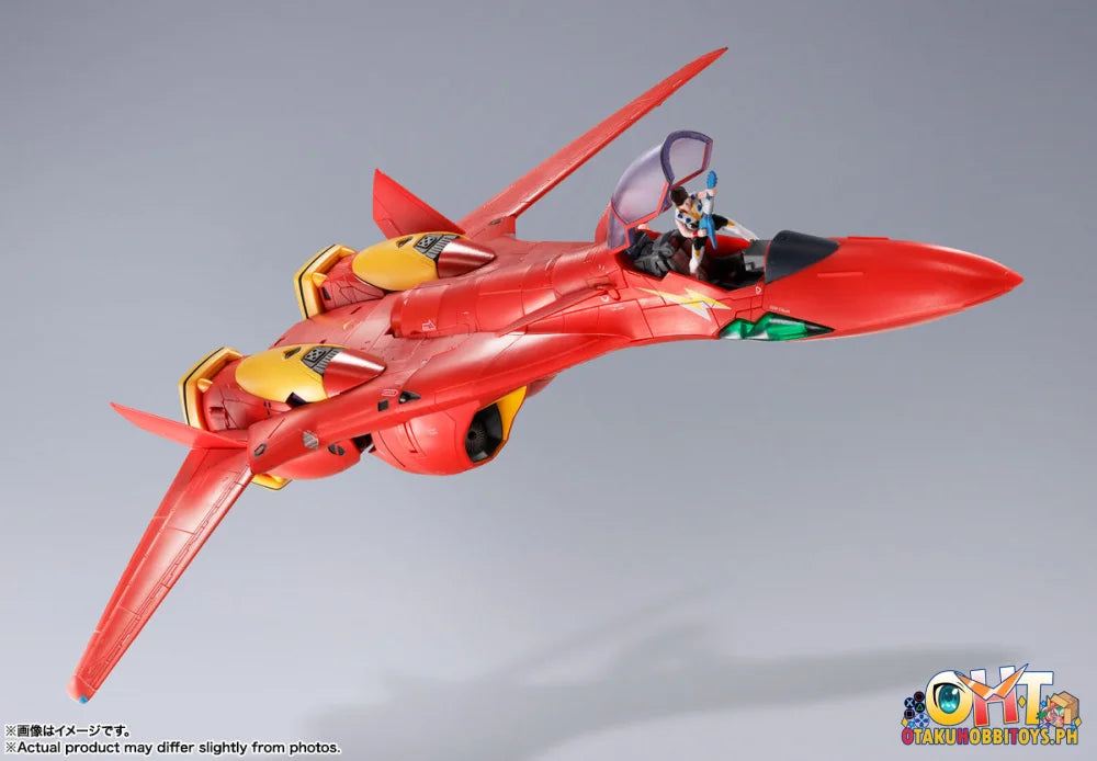 Bandai Macross Dx Chogokin Vf-19 Custom Fire Valkyrie Articulated Figure