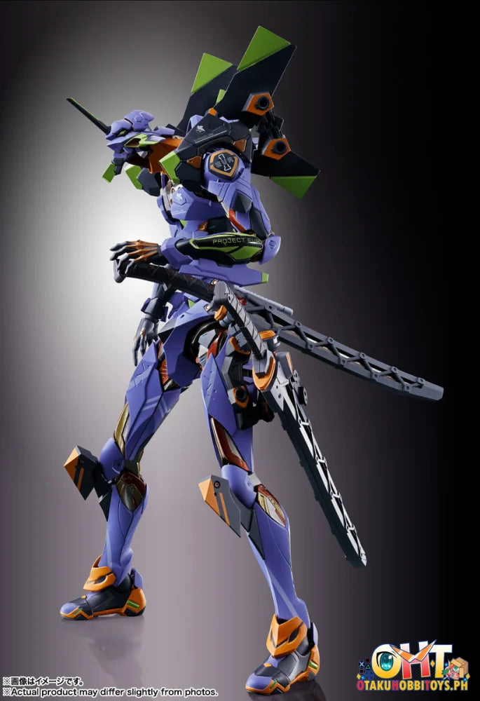 Bandai METAL BUILD EVANGELION TEST TYPE-01 30th with the spear of Gaius Articulated Figure