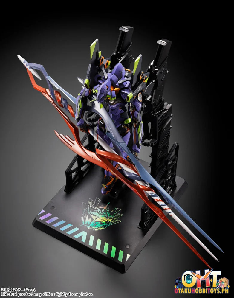 Bandai METAL BUILD EVANGELION TEST TYPE-01 30th with the spear of Gaius Articulated Figure