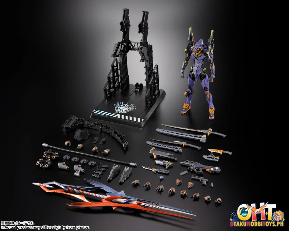 Bandai METAL BUILD EVANGELION TEST TYPE-01 30th with the spear of Gaius Articulated Figure